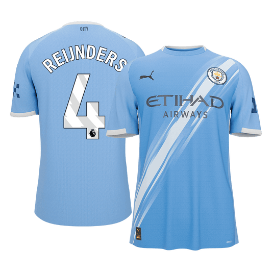 REIJNDERS #4 Manchester City Home Jersey 2025/26 - [Super Replica]
