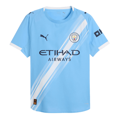 REIJNDERS #4 Manchester City Home Match Jersey Player Version 2025/26