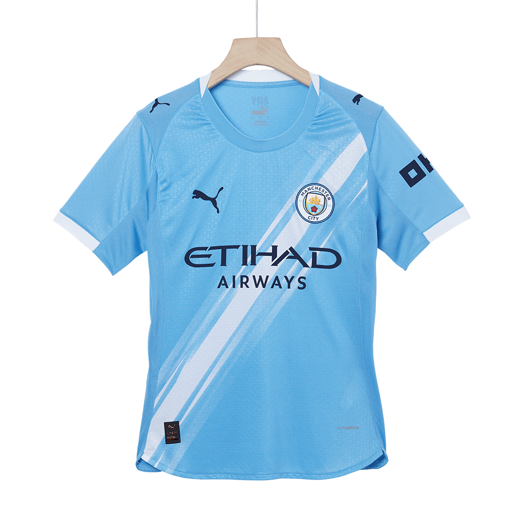 REIJNDERS #4 Manchester City Home Match Jersey Player Version 2025/26