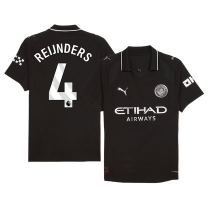 REIJNDERS #4 Manchester City Away Match Jersey Player Version 2025/26