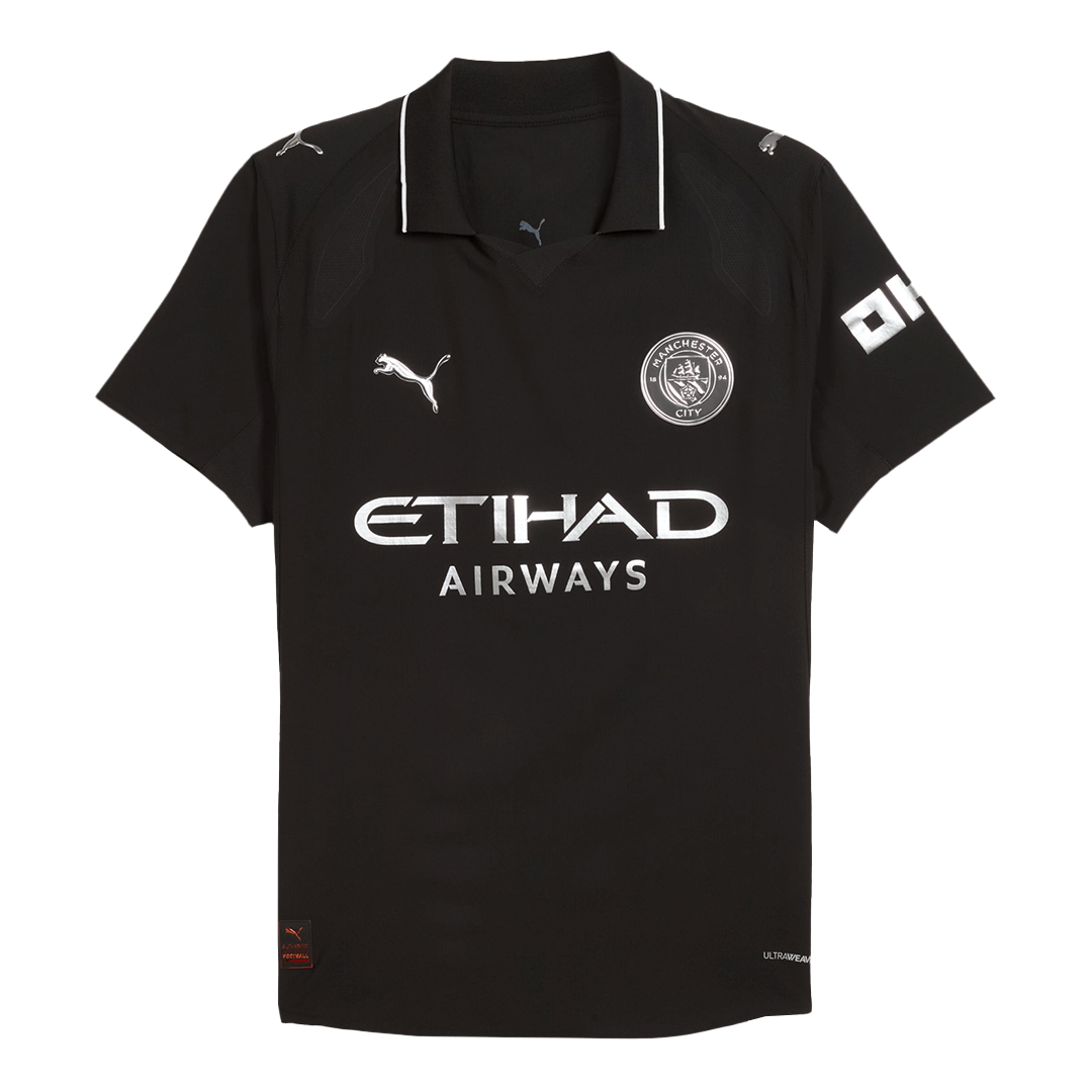 REIJNDERS #4 Manchester City Away Match Jersey Player Version 2025/26