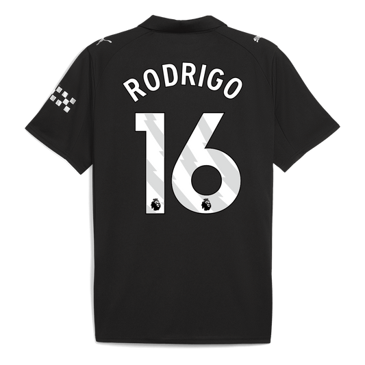 RODRIGO #16 Manchester City Away Jersey 2025/26