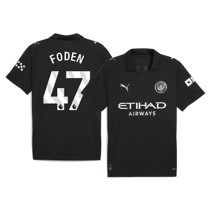 FODEN #47 Manchester City Away Jersey 2025/26