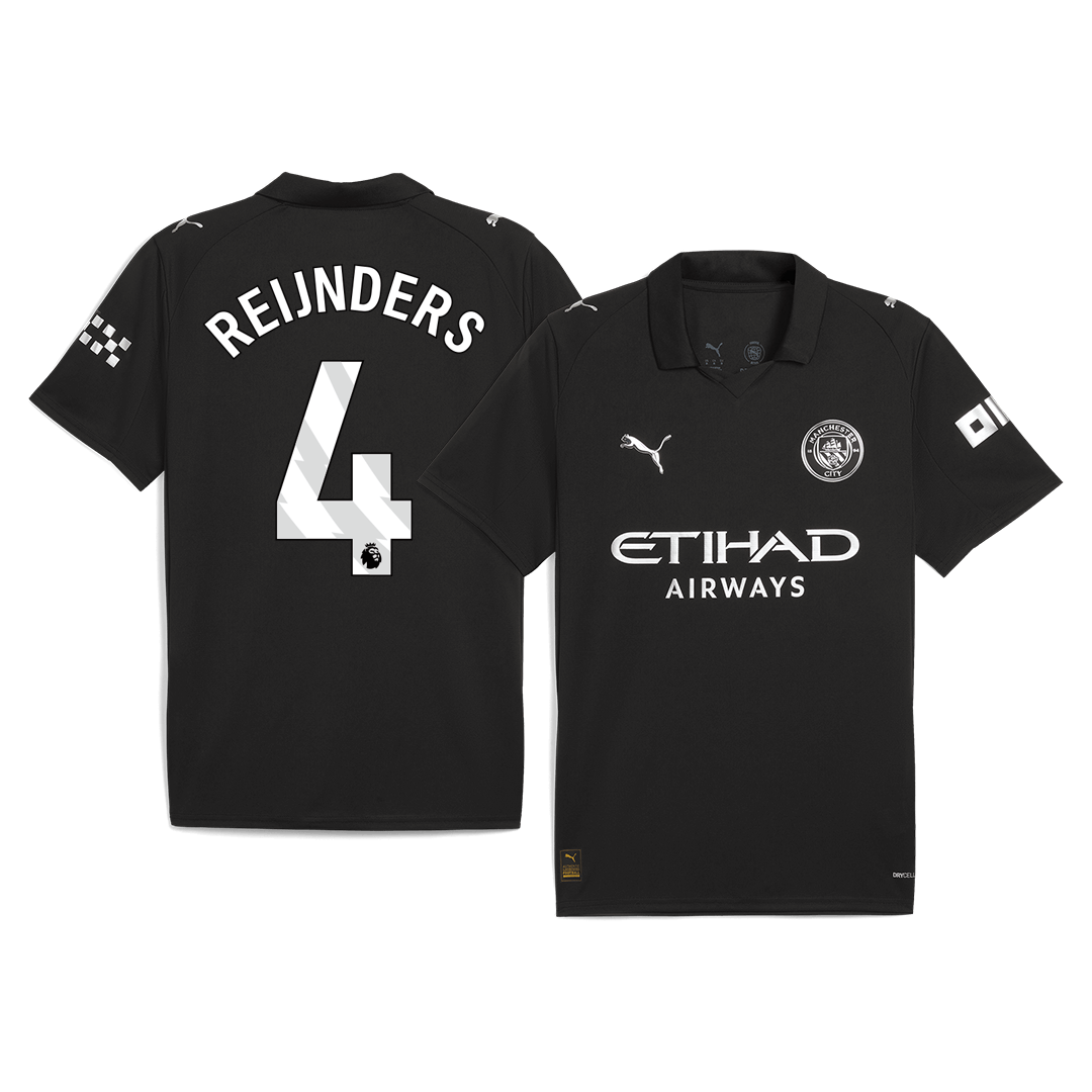 REIJNDERS #4 Manchester City Away Jersey 2025/26