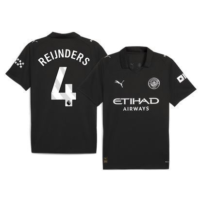 REIJNDERS #4 Manchester City Away Jersey 2025/26