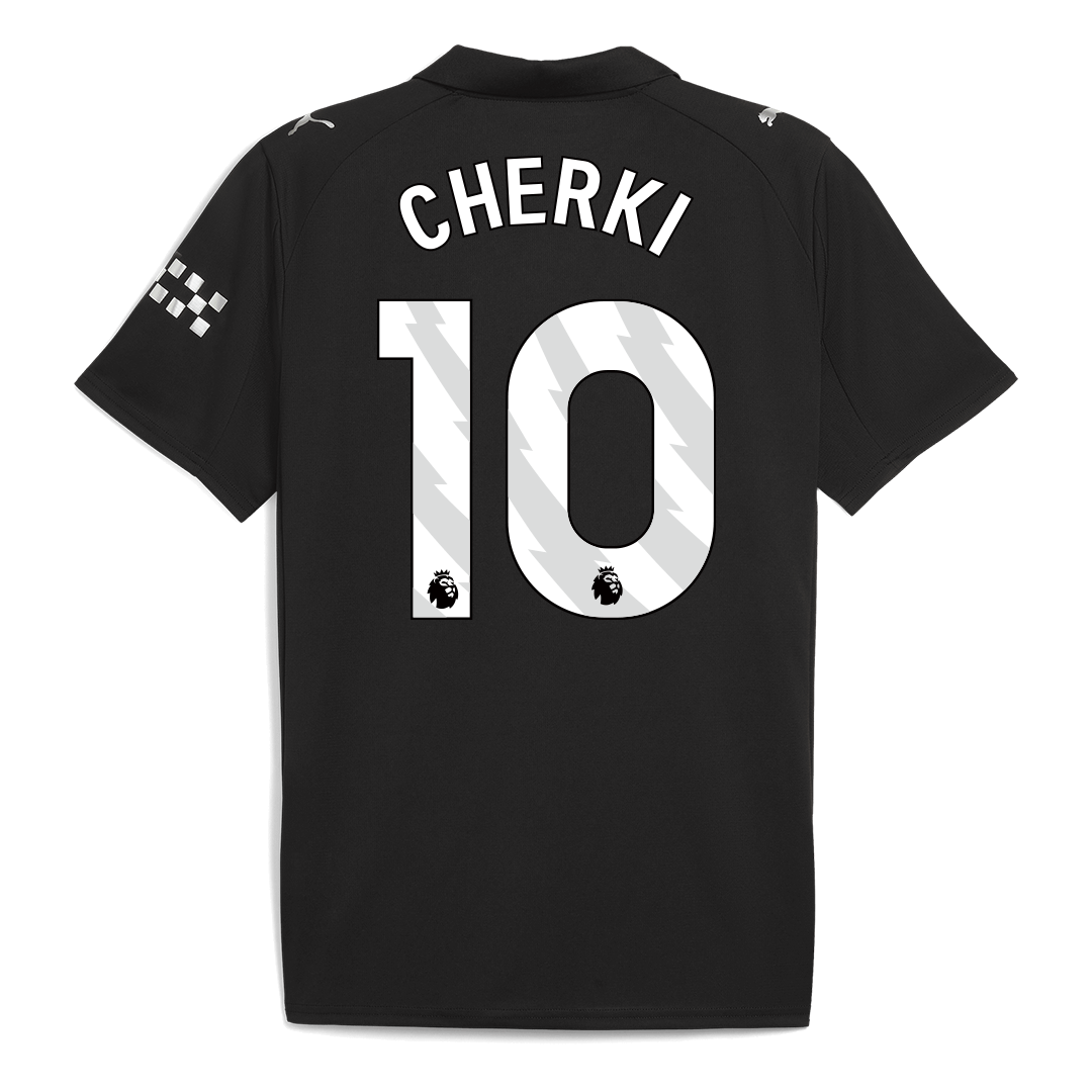 CHERKI #10 Manchester City Away Jersey 2025/26