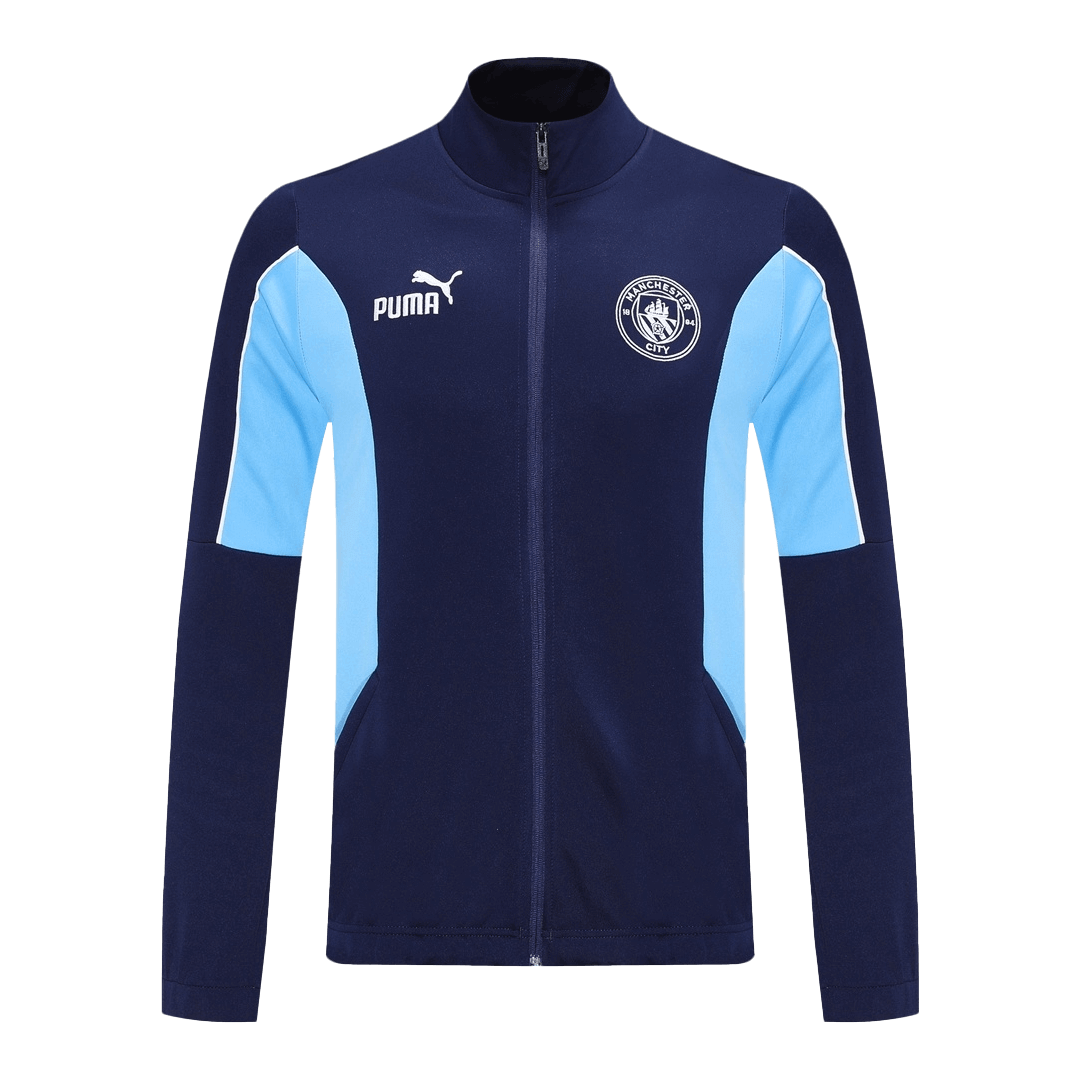 Manchester City Training Tracksuit Kit(Jacket+Pants) Navy 2025/26
