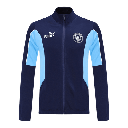 Manchester City Training Tracksuit Kit(Jacket+Pants) Navy 2025/26