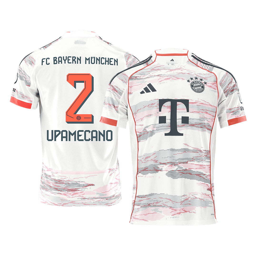 UPAMECANO #2 Bayern Munich Away Jersey 2025/26