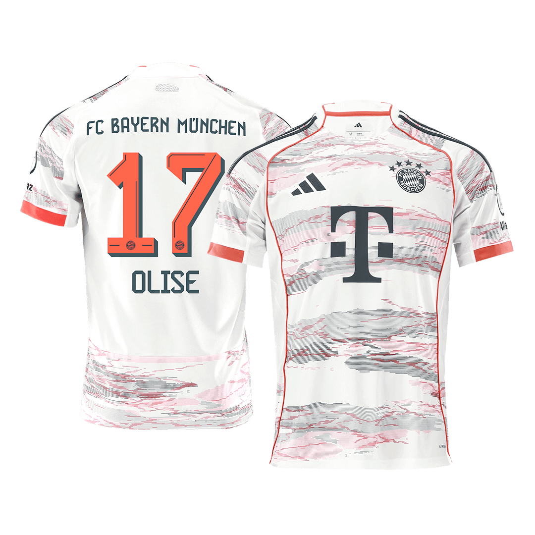 OLISE #17 Bayern Munich Away Jersey 2025/26