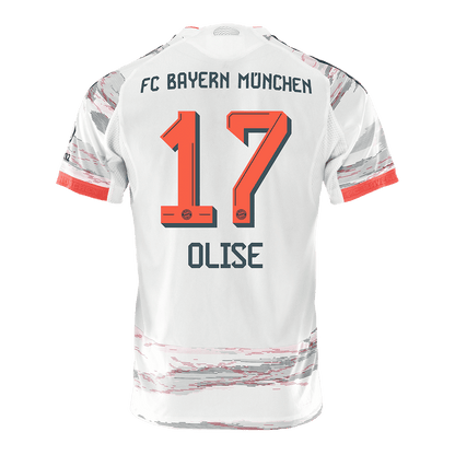 OLISE #17 Bayern Munich Away Match Jersey Player Version 2025/26