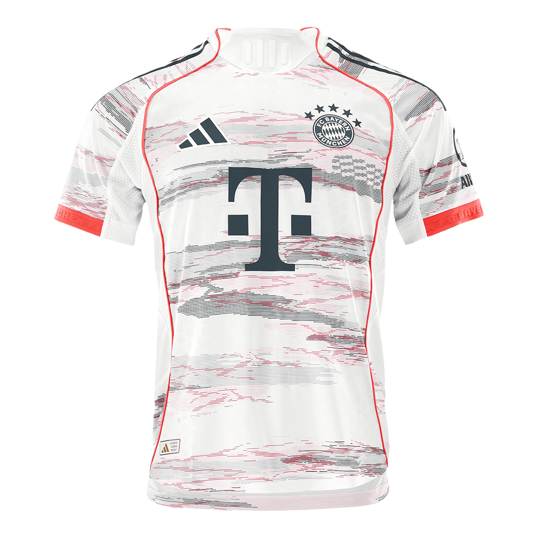 UPAMECANO #2 Bayern Munich Away Match Jersey Player Version 2025/26