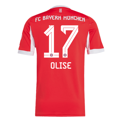 OLISE #17 Bayern Munich Home Jersey 2025/26 - [Super Replica]