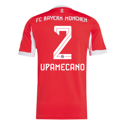 UPAMECANO #2 Bayern Munich Home Jersey 2025/26 - [Super Replica]