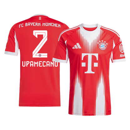 UPAMECANO #2 Bayern Munich Home Jersey 2025/26 - [Super Replica]