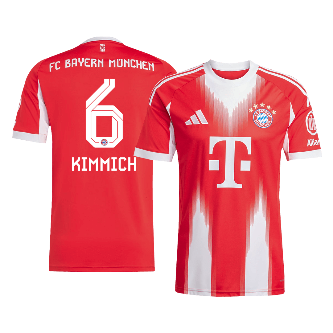 KIMMICH #6 Bayern Munich Home Jersey 2025/26 - [Super Replica]