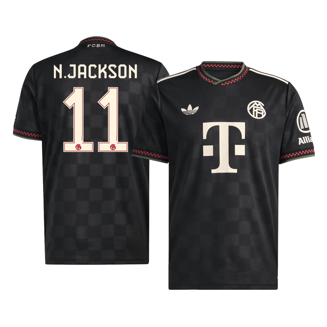 N.JACKSON #11 Bayern Munich Oktoberfest Third Jersey 2025/26