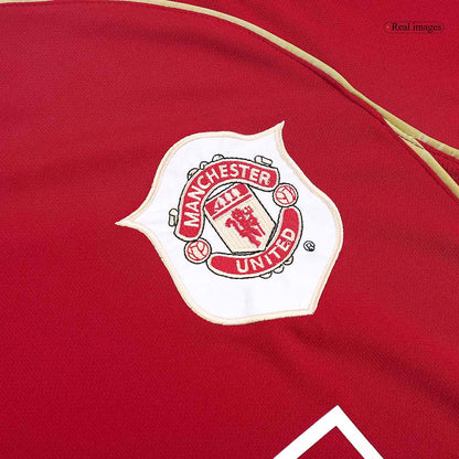 Smith #14 Retro Manchester United Home Jersey 2006/07