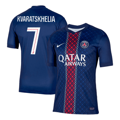 KVARATSKHELIA #7 PSG Home Jersey 2025/26 - [Super Replica]