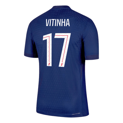 VITINHA #17 PSG Home Match Jersey Player Version 2025/26
