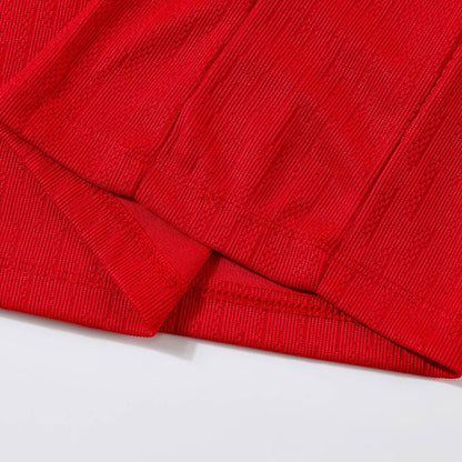 PSG Zipper Sweatshirt Kit(Top+Pants) Red 2025/26