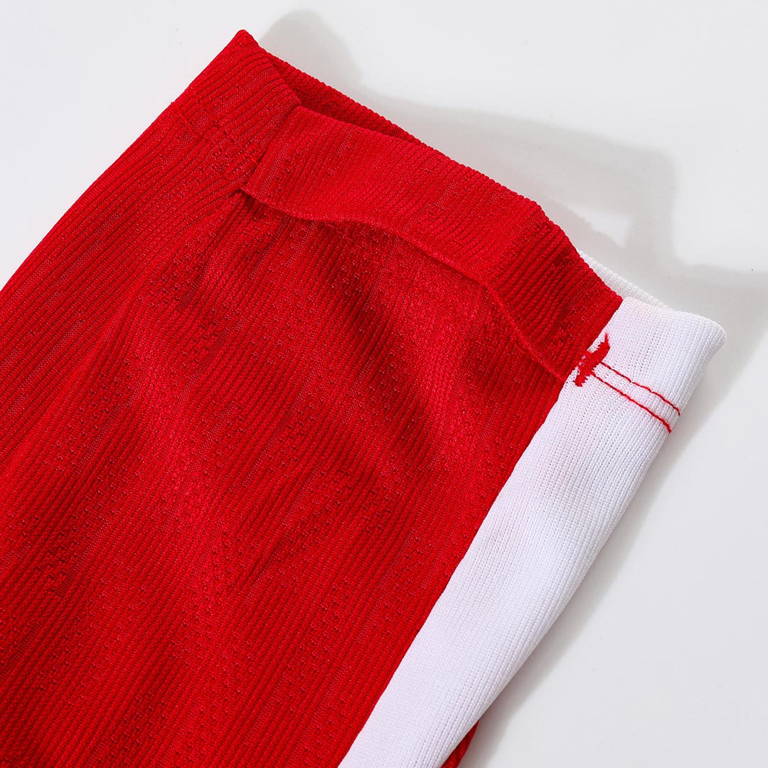 Kids PSG Zipper Sweatshirt Kit(Top+Pants) Red 2025/26