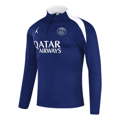 Kids PSG Zipper Sweatshirt Kit(Top+Pants) Navy 2025/26