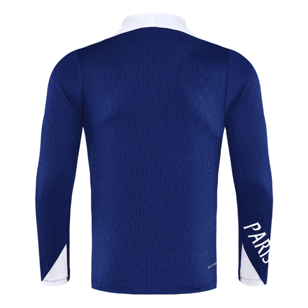 Kids PSG Zipper Sweatshirt Kit(Top+Pants) Navy 2025/26