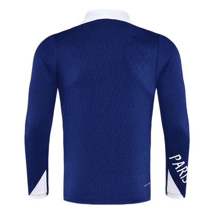 Kids PSG Zipper Sweatshirt Kit(Top+Pants) Navy 2025/26