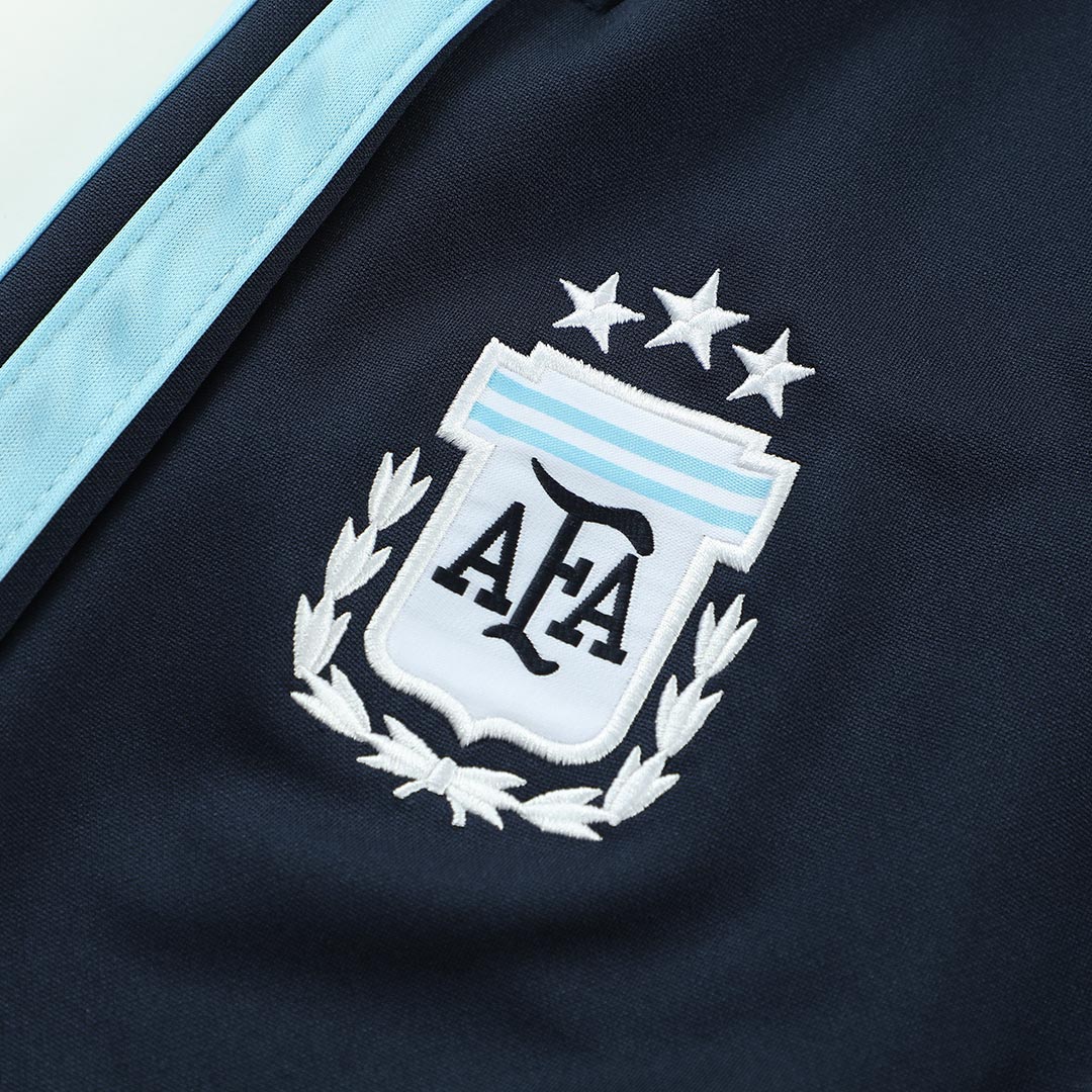 Argentina Zipper Sweatshirt Kit(Top+Pants) Navy 2026