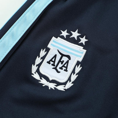 Argentina Zipper Sweatshirt Kit(Top+Pants) Navy 2026