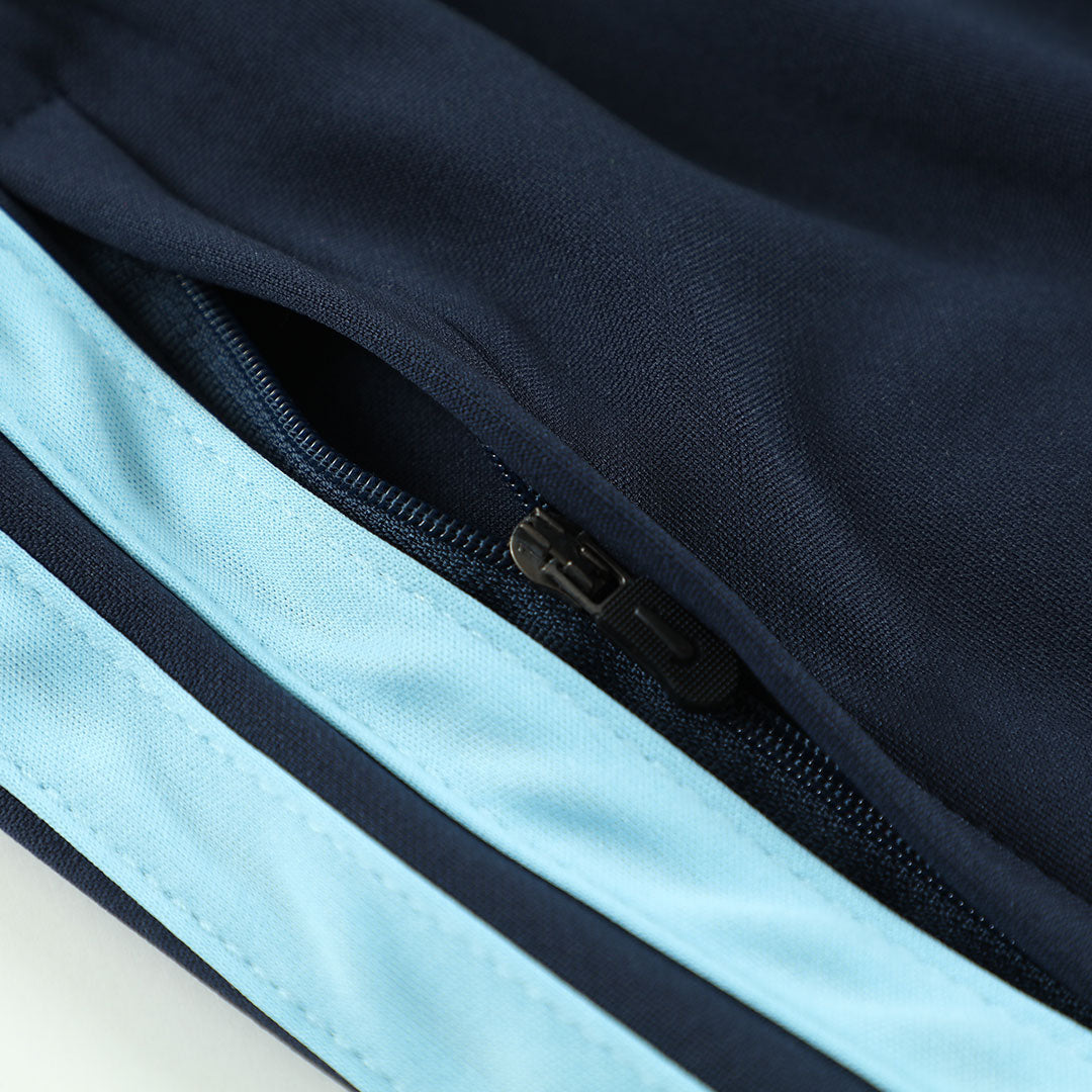 Kids Argentina Zipper Sweatshirt Kit(Top+Pants) Navy 2026