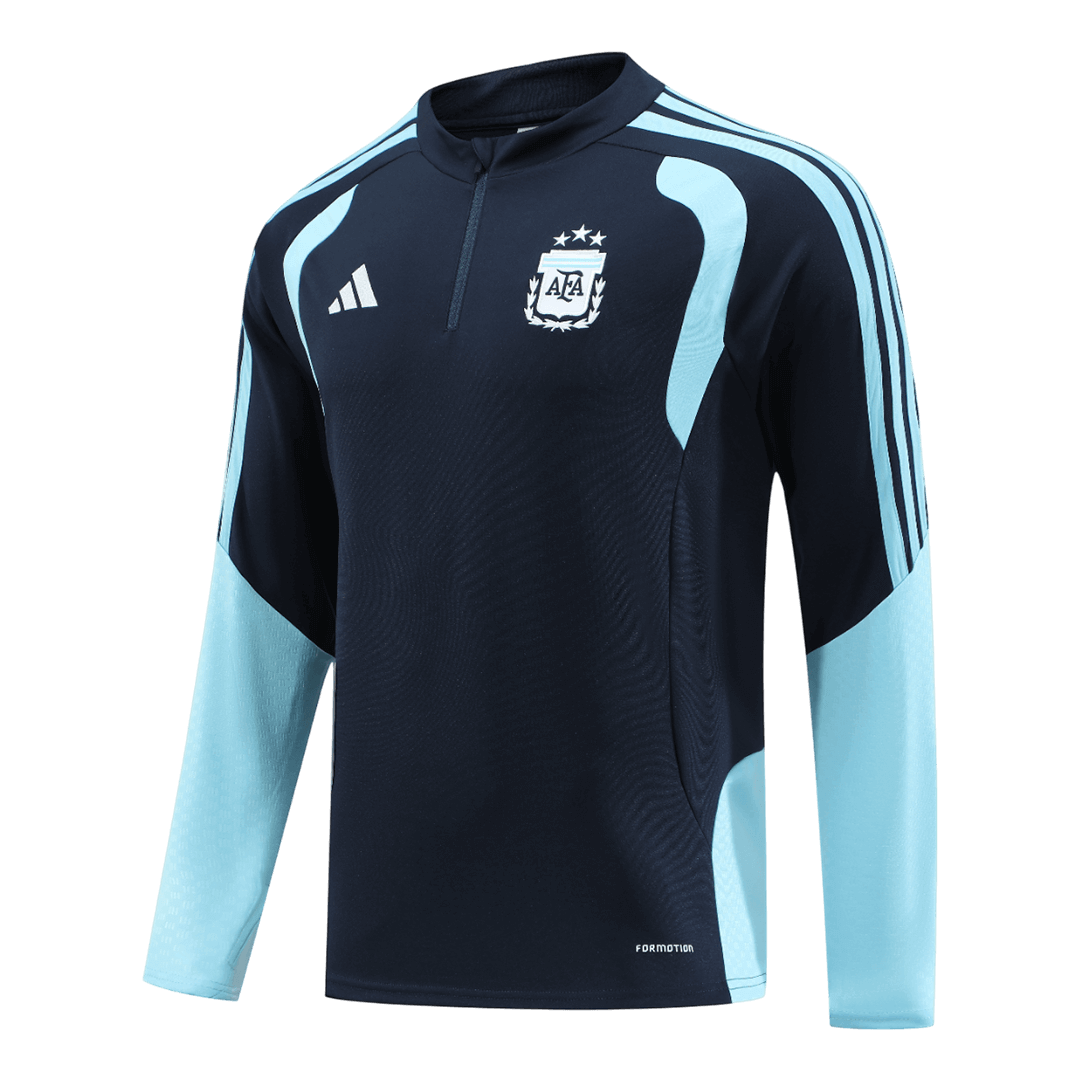 Kids Argentina Zipper Sweatshirt Kit(Top+Pants) Navy 2026