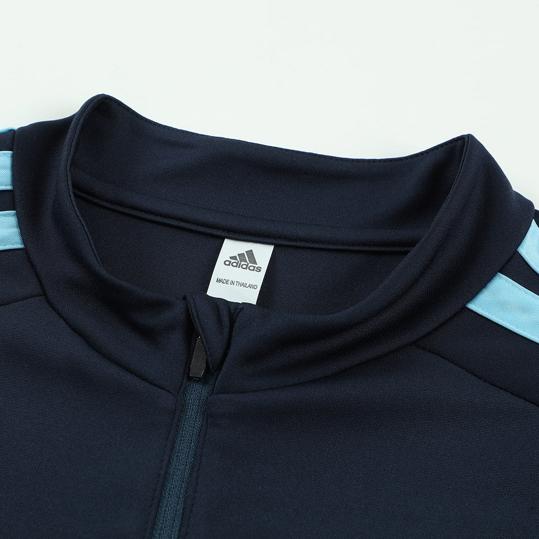 Kids Argentina Zipper Sweatshirt Kit(Top+Pants) Navy 2026