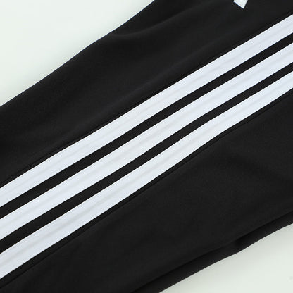 Germany Zipper Sweatshirt Kit(Top+Pants) Black 2026