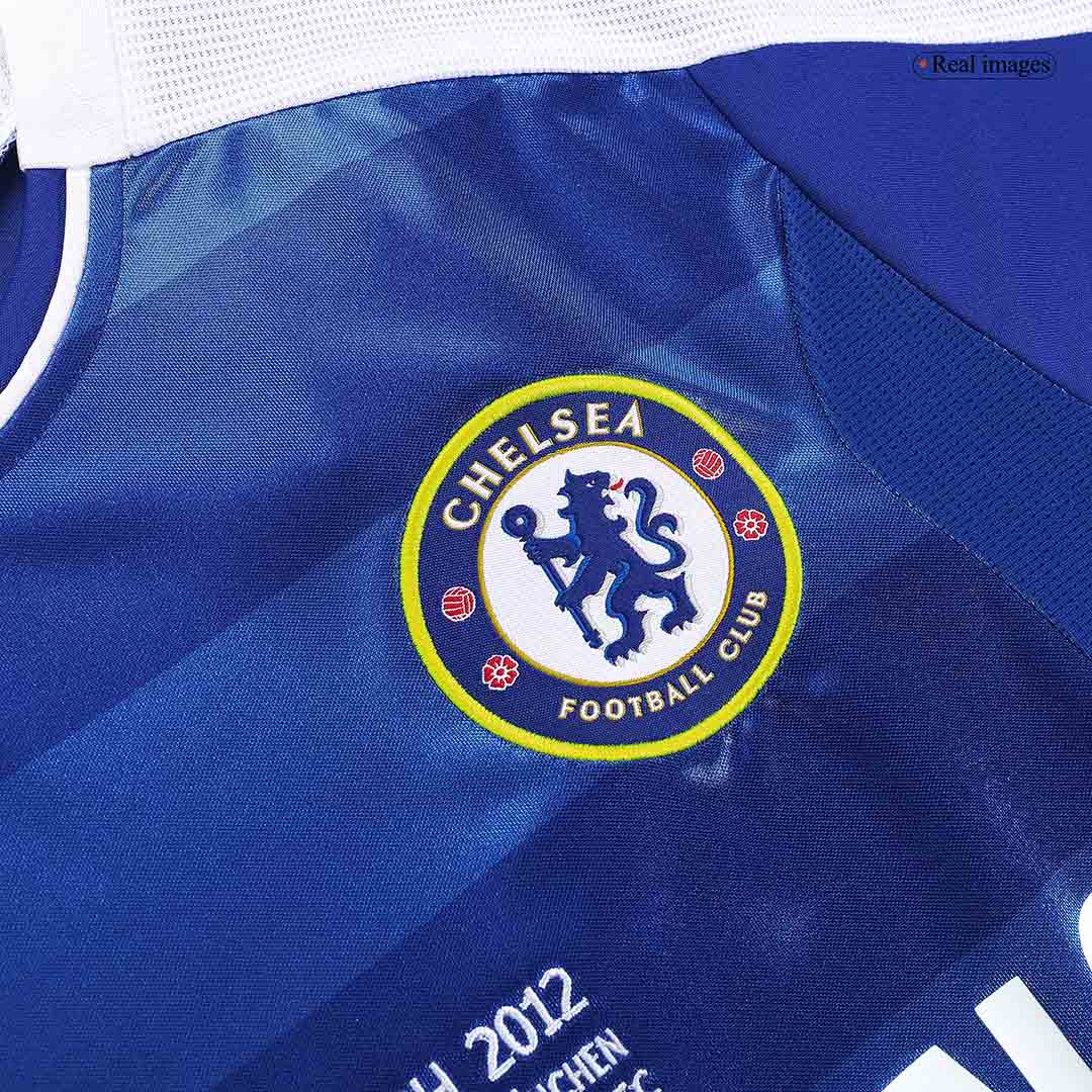 Drogba #11 Retro Chelsea UCL Final Home Jersey 2011/12