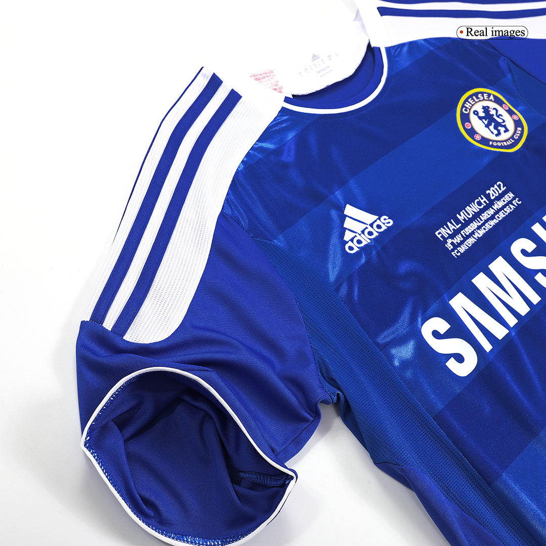 Torres #9 Retro Chelsea UCL Final Home Jersey 2011/12