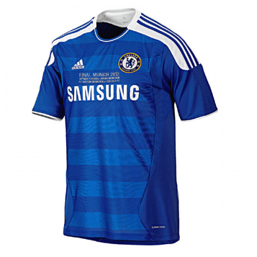 Torres #9 Retro Chelsea UCL Final Home Jersey 2011/12