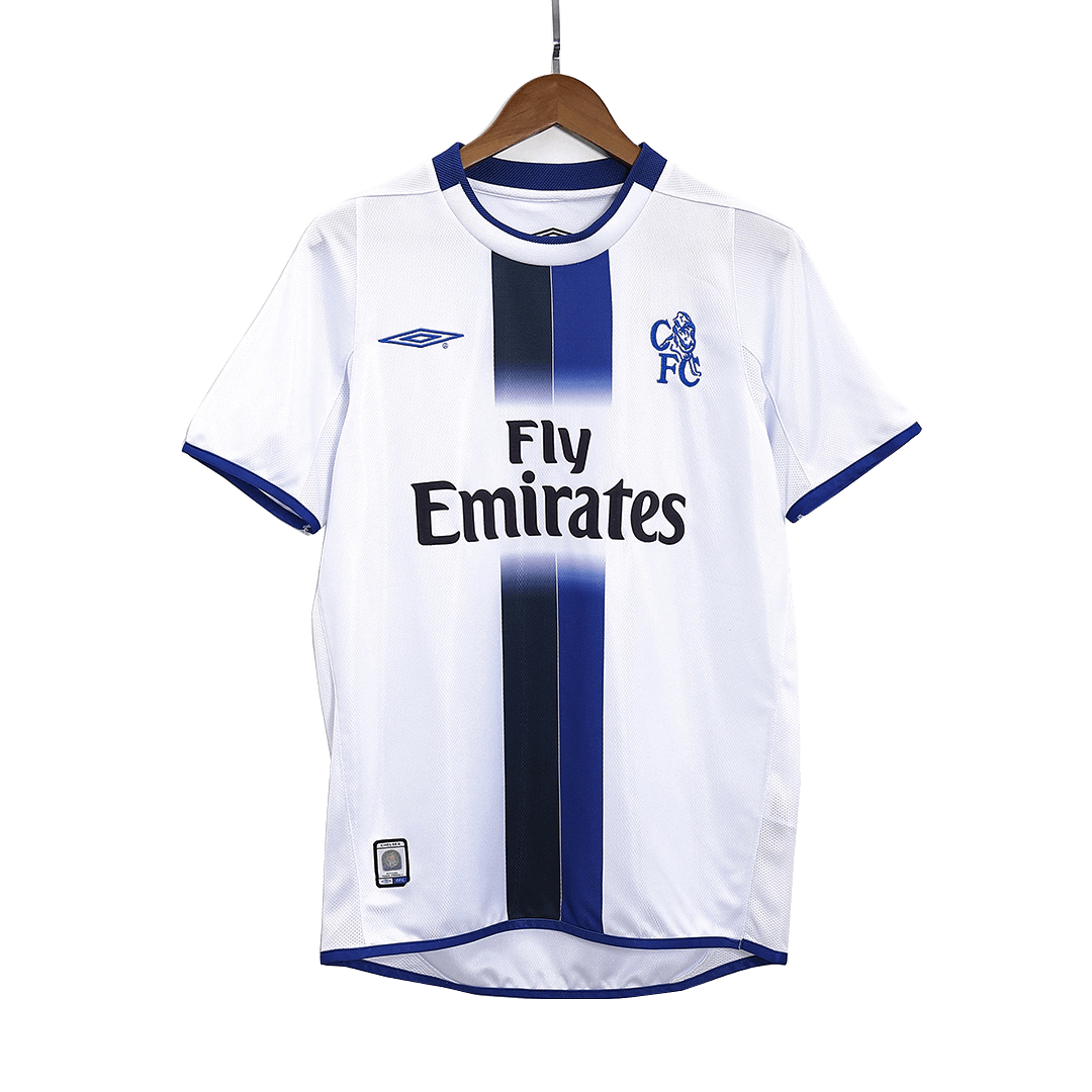 Gudjohnsen #22 Retro Chelsea Away Jersey 2003/05