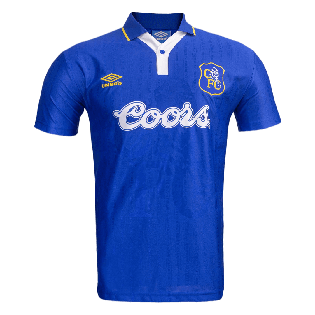 Vialli #9 Retro Chelsea Home Jersey 1995/97