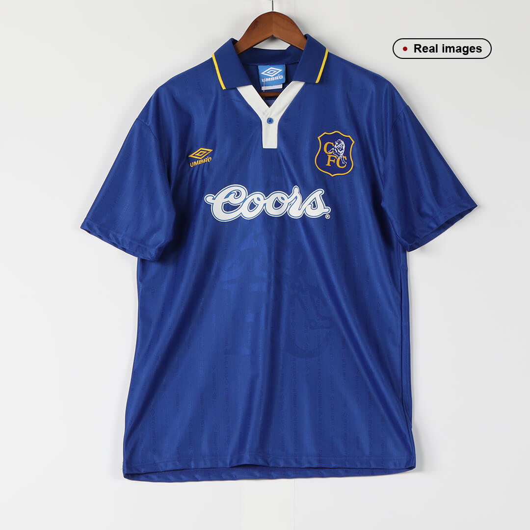 Gullit #4 Retro Chelsea Home Jersey 1995/97