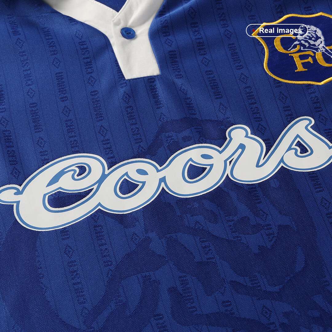 Gullit #4 Retro Chelsea Home Jersey 1995/97