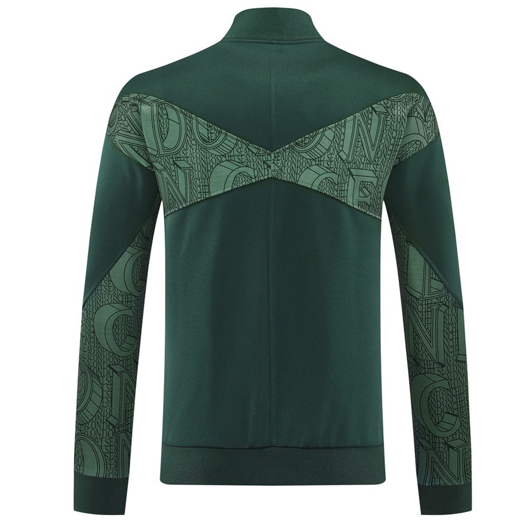 Chelsea Anthem Jacket Green 2025/26