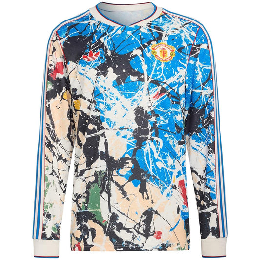 Manchester United Stone Roses Long Sleeve Jersey 2025/26