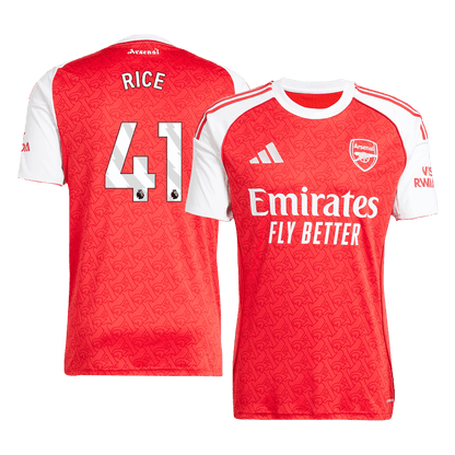 RICE #41 Arsenal Home Jersey 2025/26  - [Super Replica]
