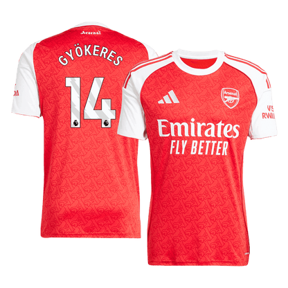 GYÖKERES #14 Arsenal Home Jersey 2025/26 - [Super Replica]