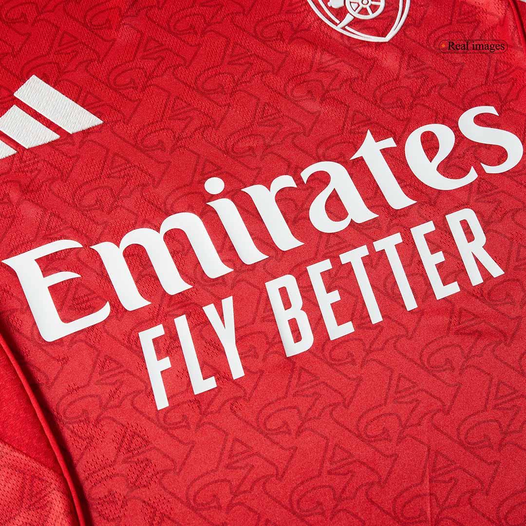 SAKA #7 Arsenal Home Match Jersey Player Version 2025/26