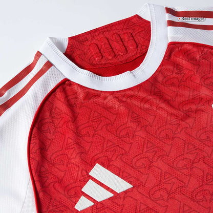 RICE #41 Arsenal Home Match Jersey Player Version 2025/26