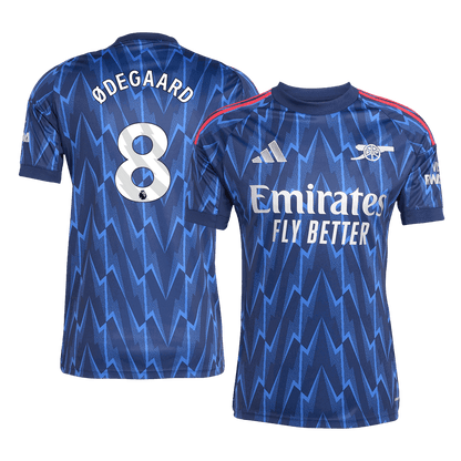 ØDEGAARD #8 Arsenal Away Jersey 2025/26