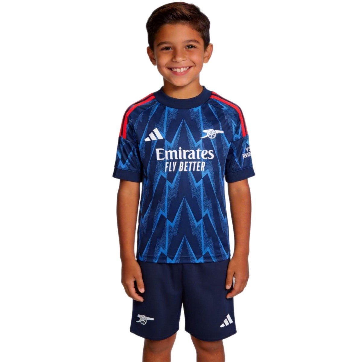 Kids Arsenal Away Jersey Kit 2025/26